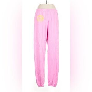 Aviator Nation Pink and Orange Knit Pants